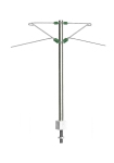 Sommerfeldt 121 - H0 H-Profil-Mittelmast 78 mm, Gleisabstand Mä-Tr